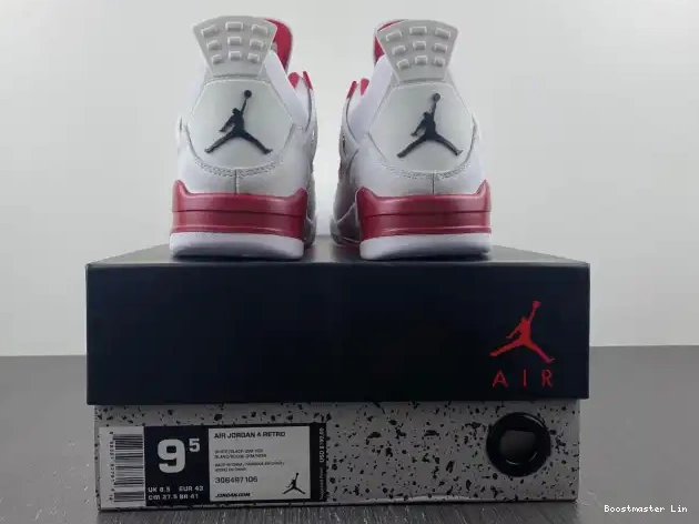 Boostmaster lin Retro Jordan 4 Alternate 89 308497-106 Air 0517
